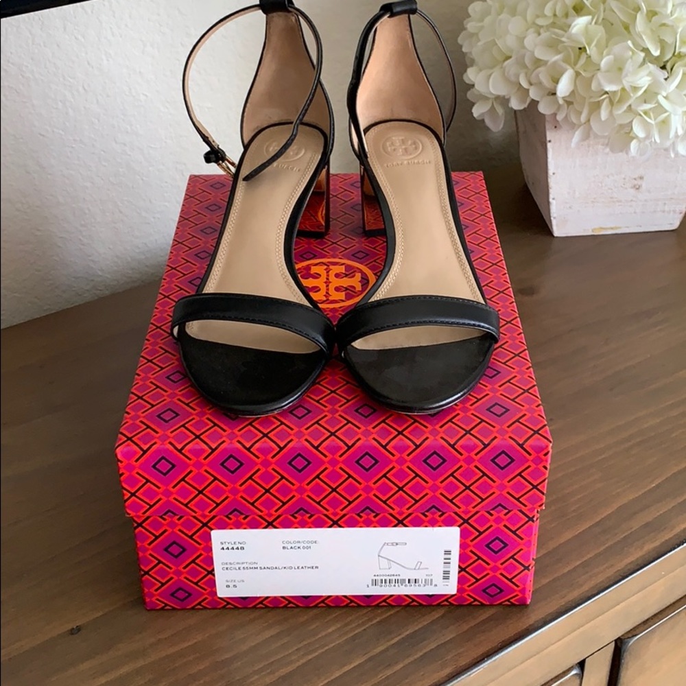 Tory Burch Sandra/kid leather shoes